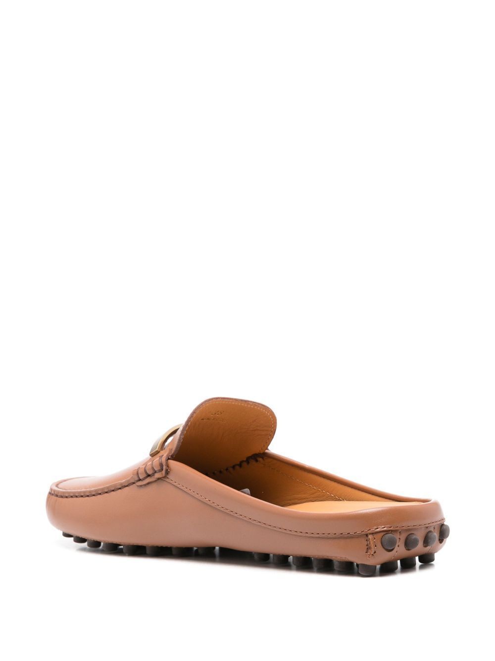 TOD'S Leather Rubber Slippers for Women