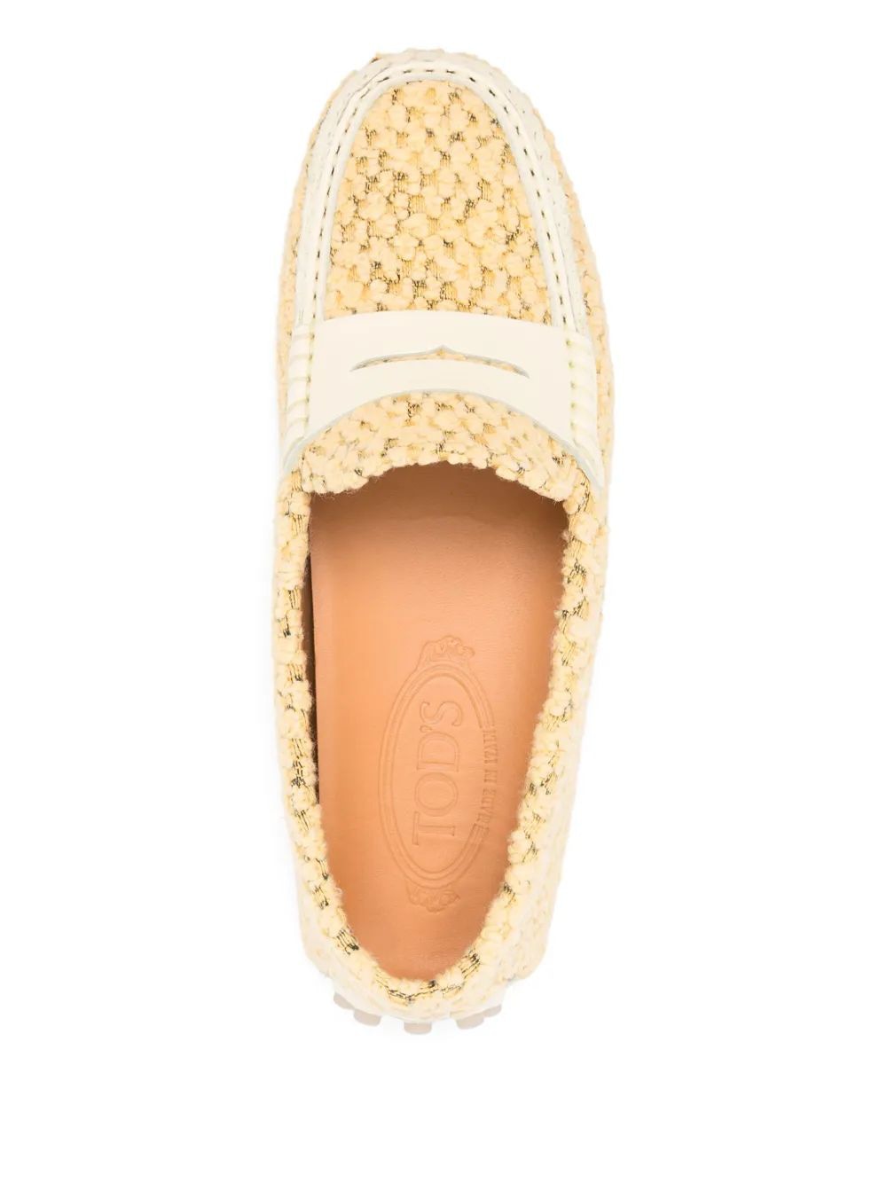 TOD'S 22L Soft Fabric Moccasins for Women