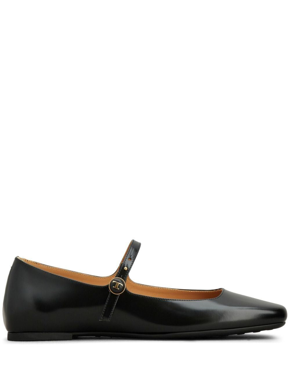 TOD'S Patent Leather Ballerina Shoes