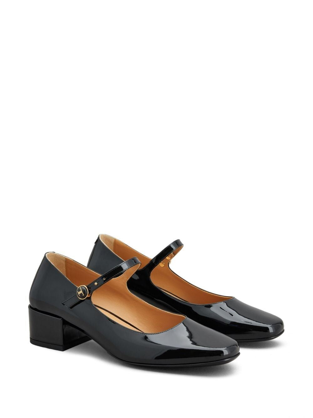 TOD'S Patent Finish Mary Jane Pumps
