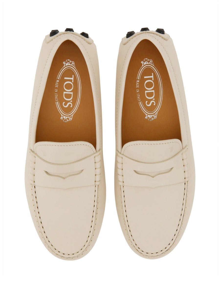 TOD'S Rubberized Moccasin for Women