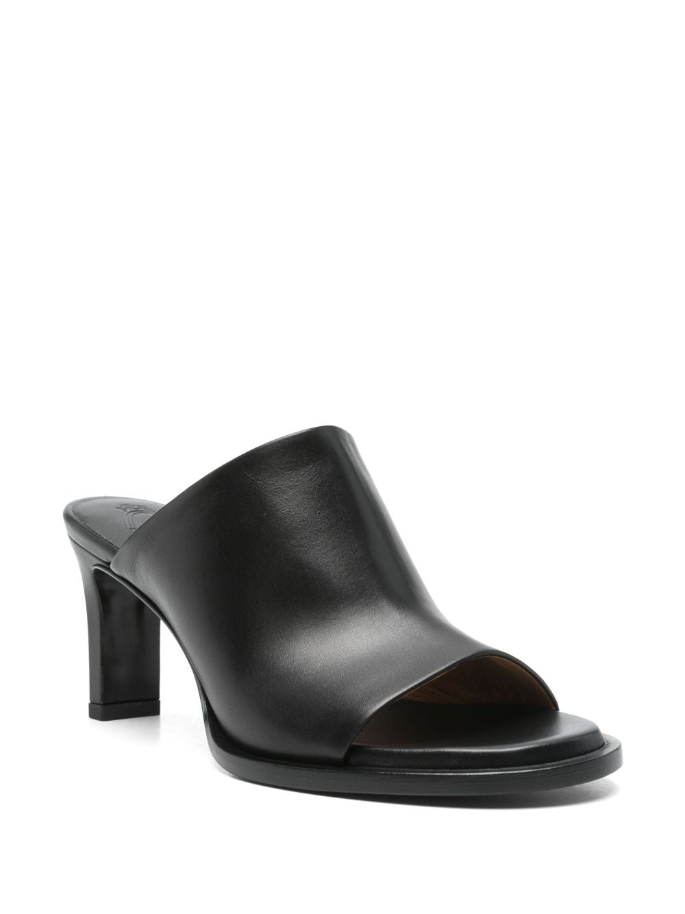 TOD'S Leather Heel Sandals for Women