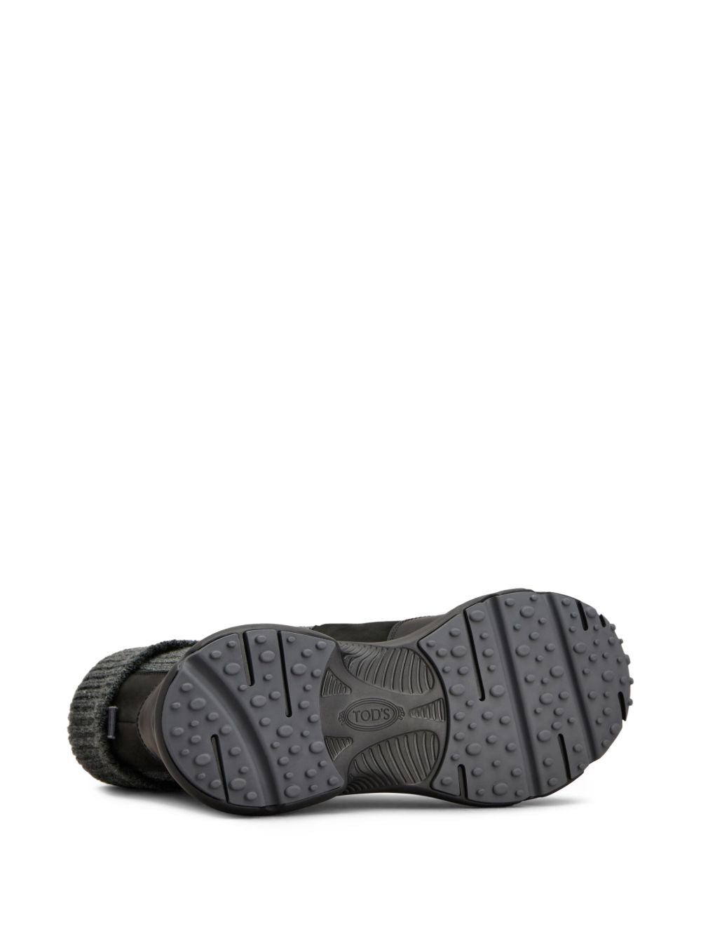 TOD'S Calfskin Slip-On Boots with Chunky Sole