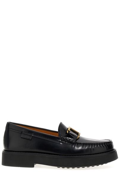 TOD'S Calf Leather Moccasins for Women - Spring/Summer 2024