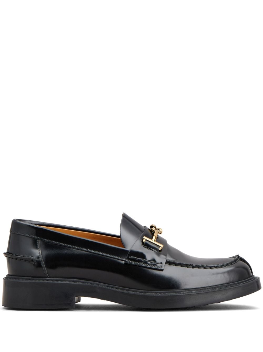 TOD'S Women's Leather Moccasins with Rubber Soles