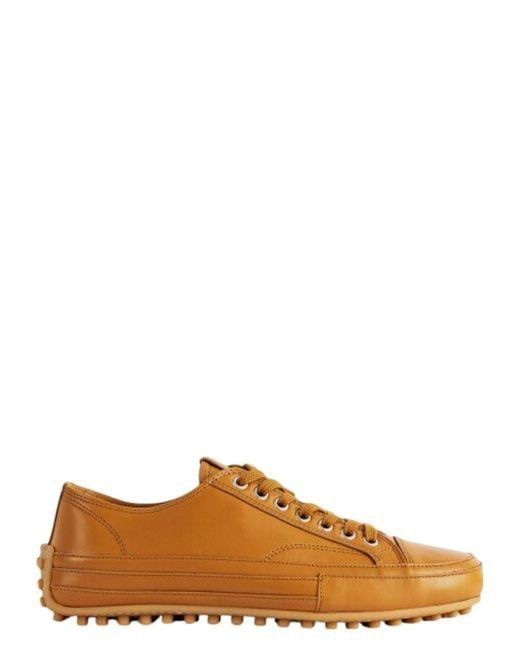 TOD'S Lace-Up Leather Sneakers for Women
