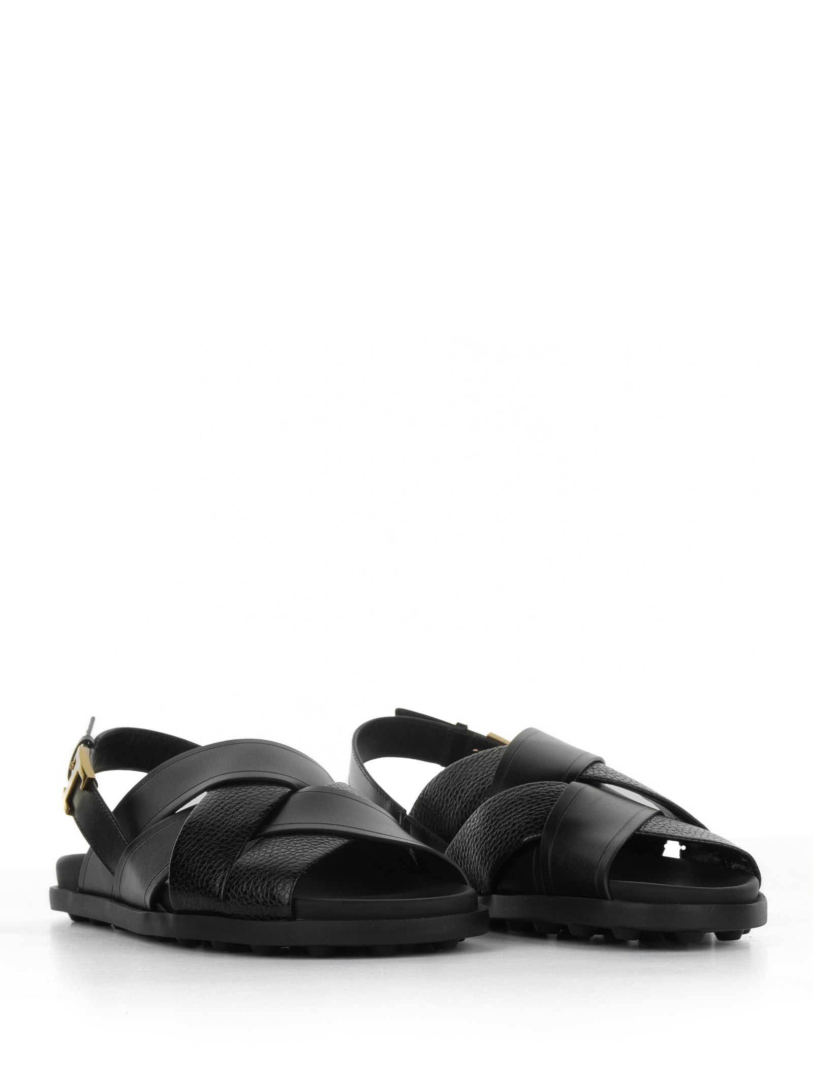 TOD'S Chic Leather Slingback Sandal