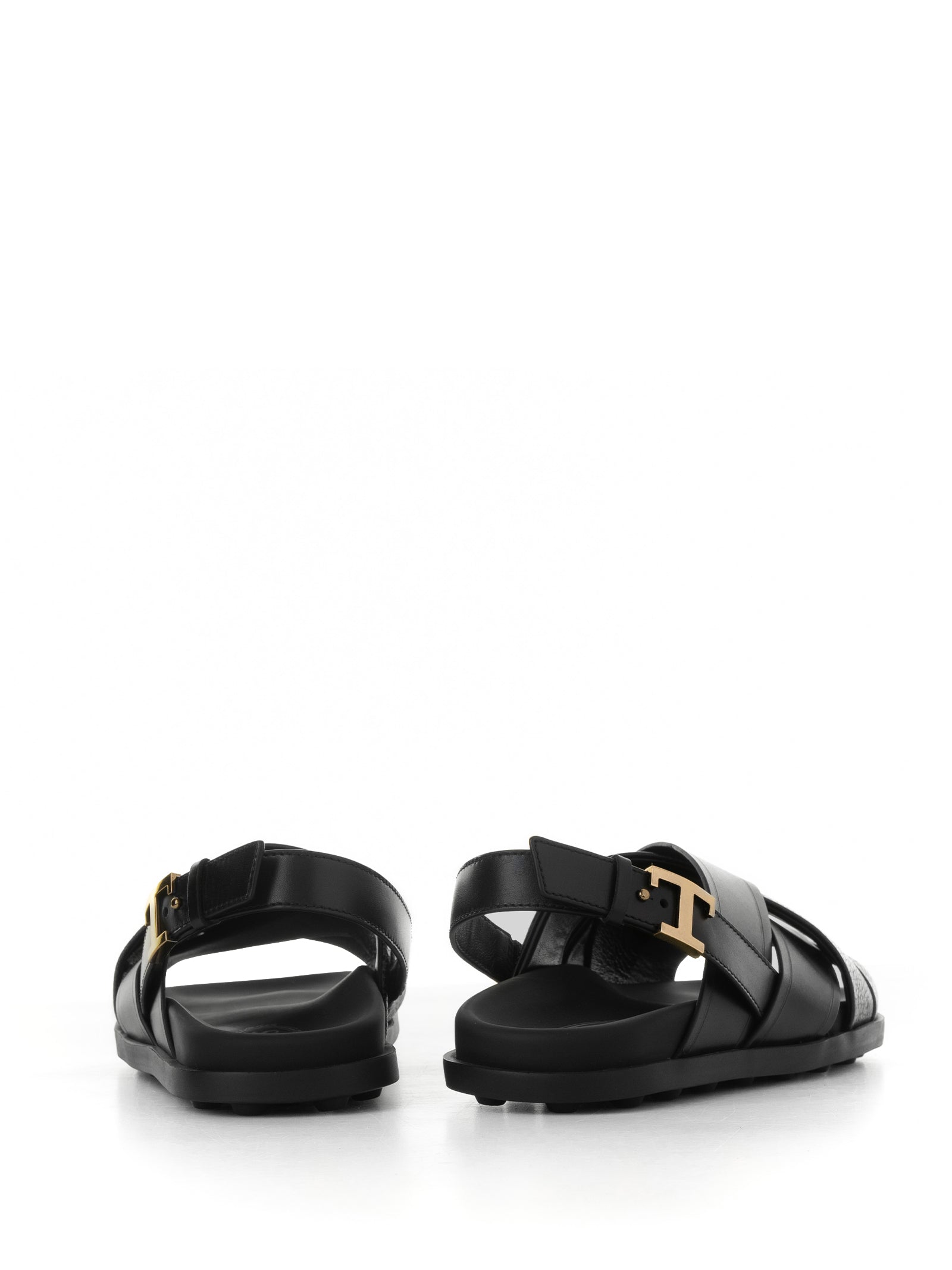 TOD'S Chic Leather Slingback Sandal