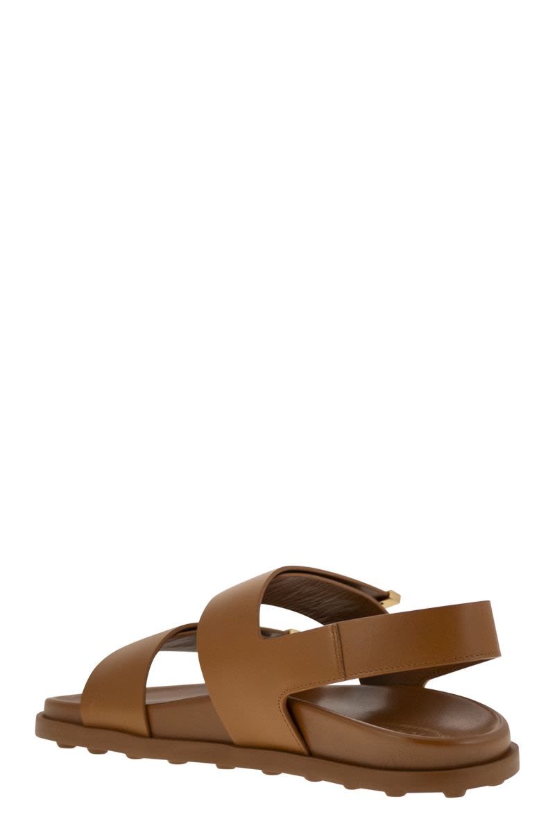 TOD'S Chic Two-Strap Sandal for Women - SS25