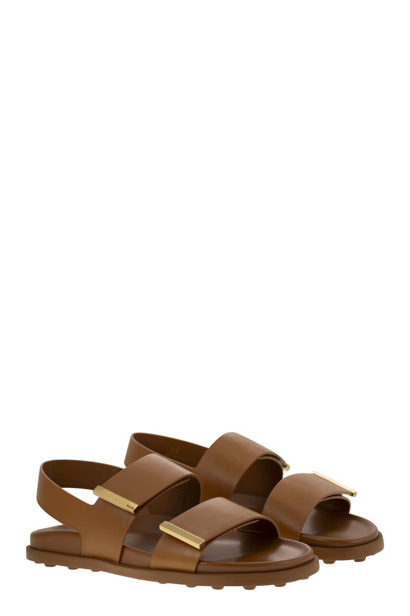 TOD'S Chic Two-Strap Sandal for Women - SS25