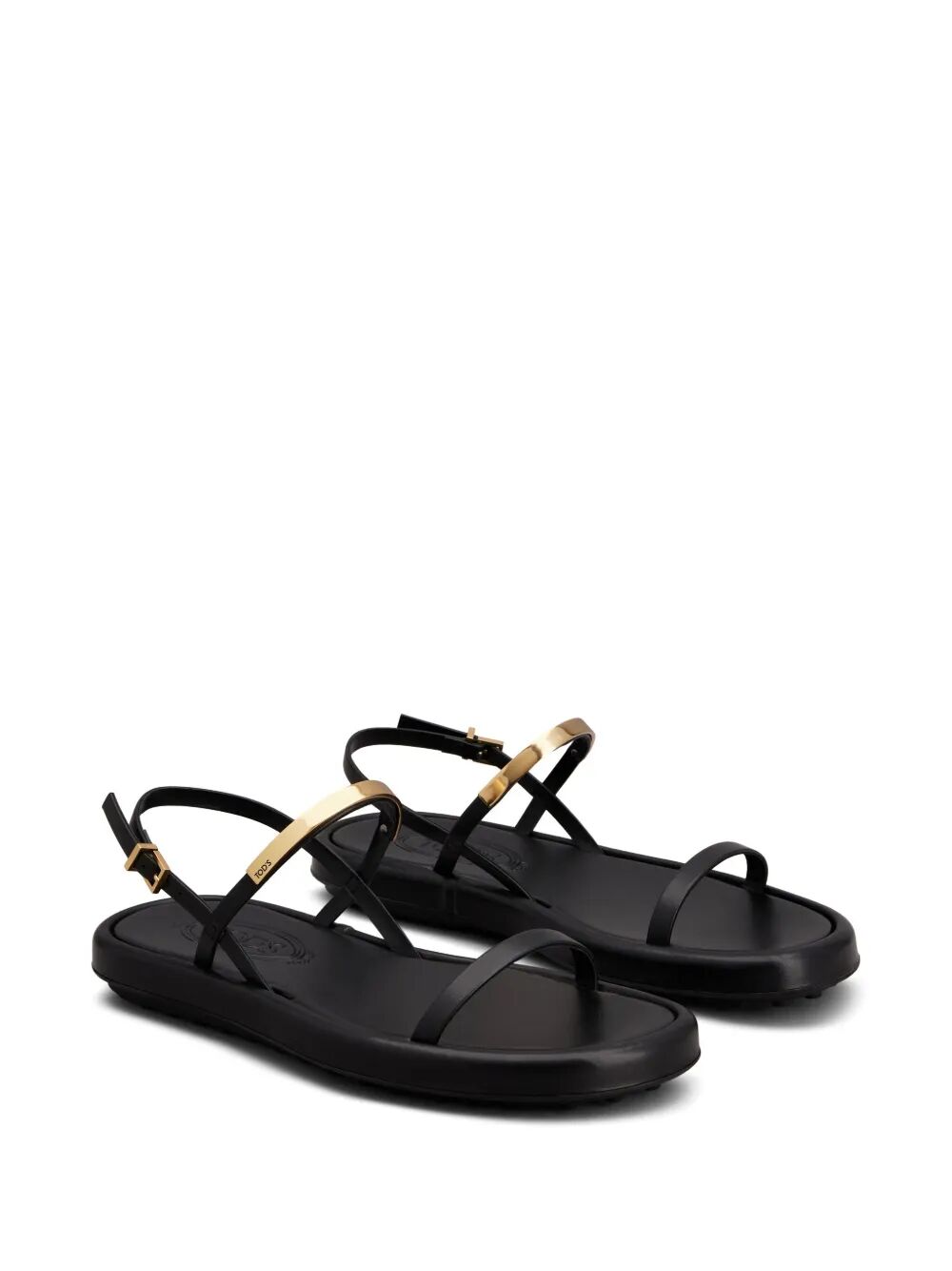 TOD'S Leather Slide Sandals for Women