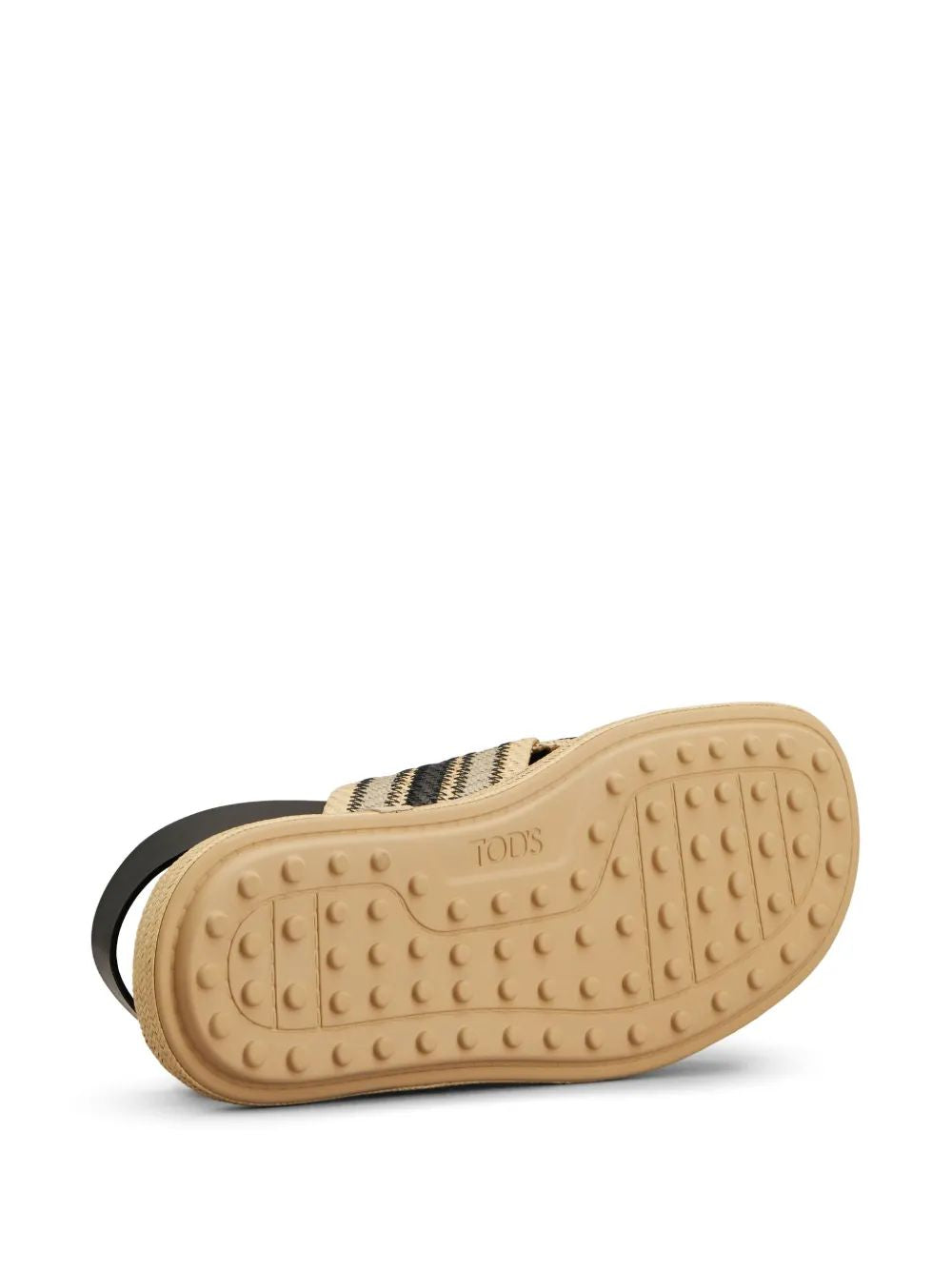 TOD'S Women's Mini Striped Fashion Sandals