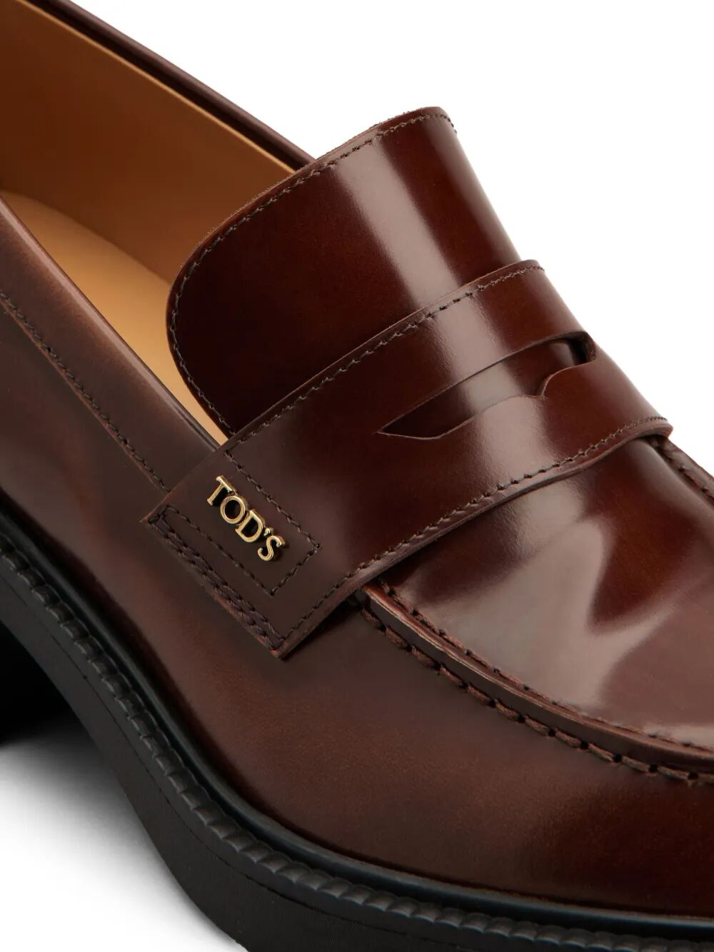 TOD'S Women's Heeled Penny Loafers