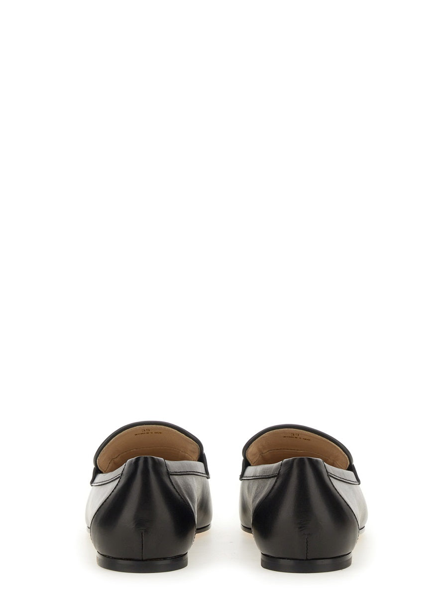 TOD'S Elegant Leather Moccasins - Women’s Slip-On Footwear