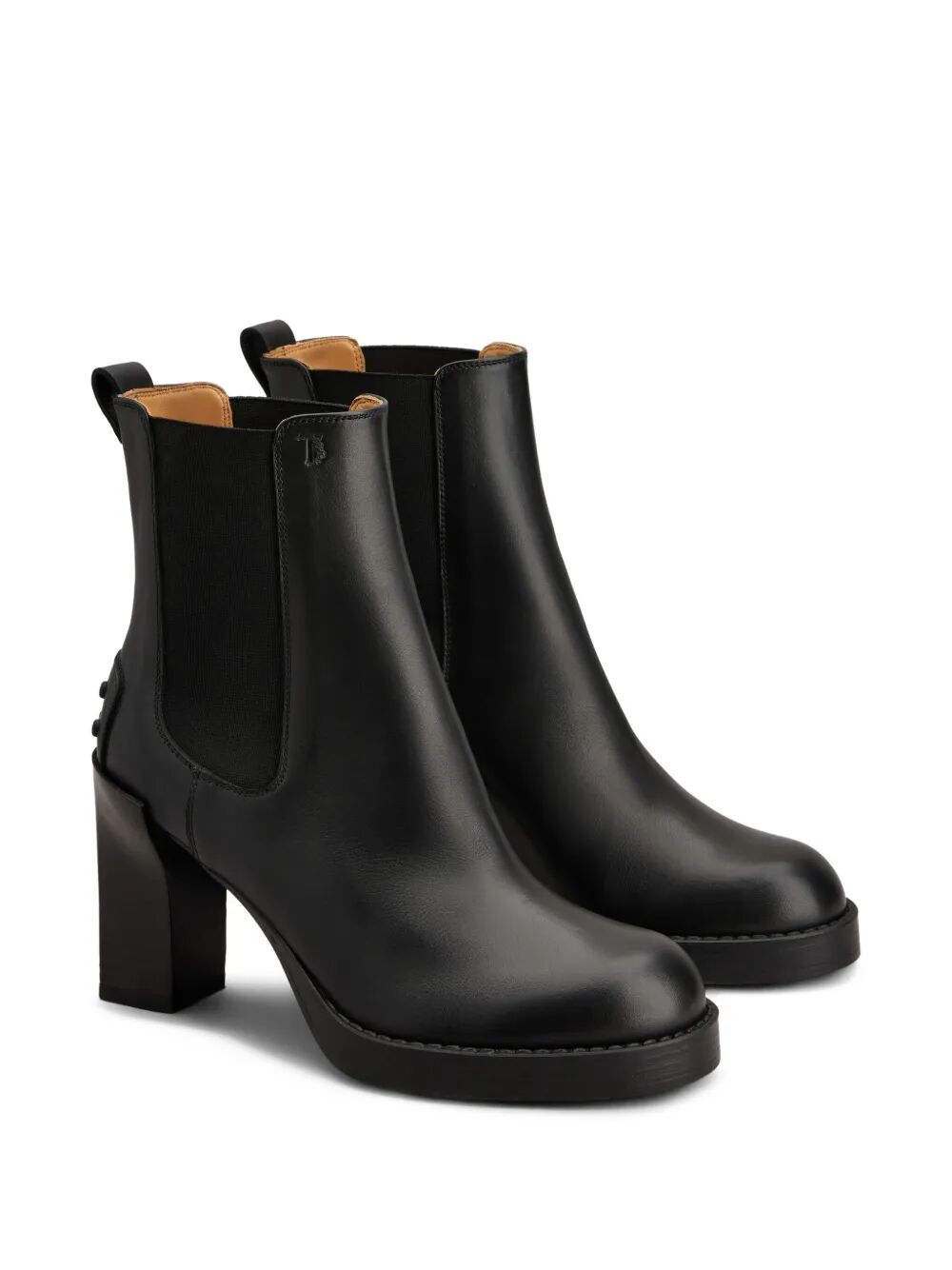 TOD'S 80MM Leather Chelsea Boots