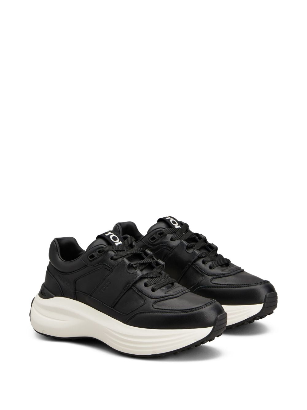 TOD'S Chunky Leather Lace-Up Sneakers for Women