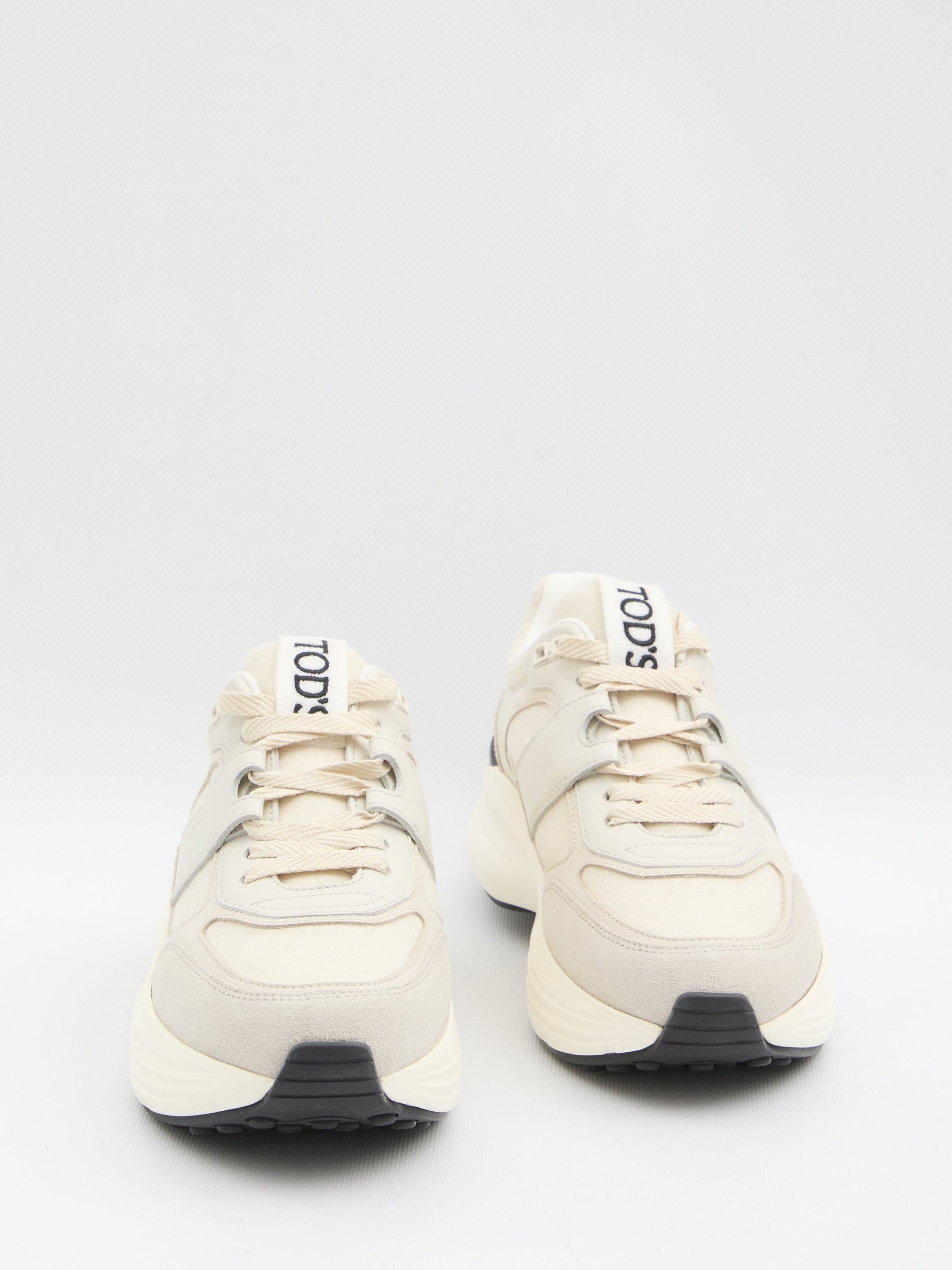 TOD'S Women's Fabric and Suede Sneakers