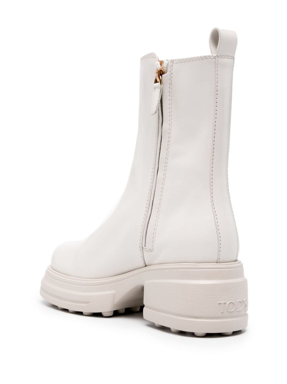 TOD'S Timeless Women’s Leather Zip Up Boots
