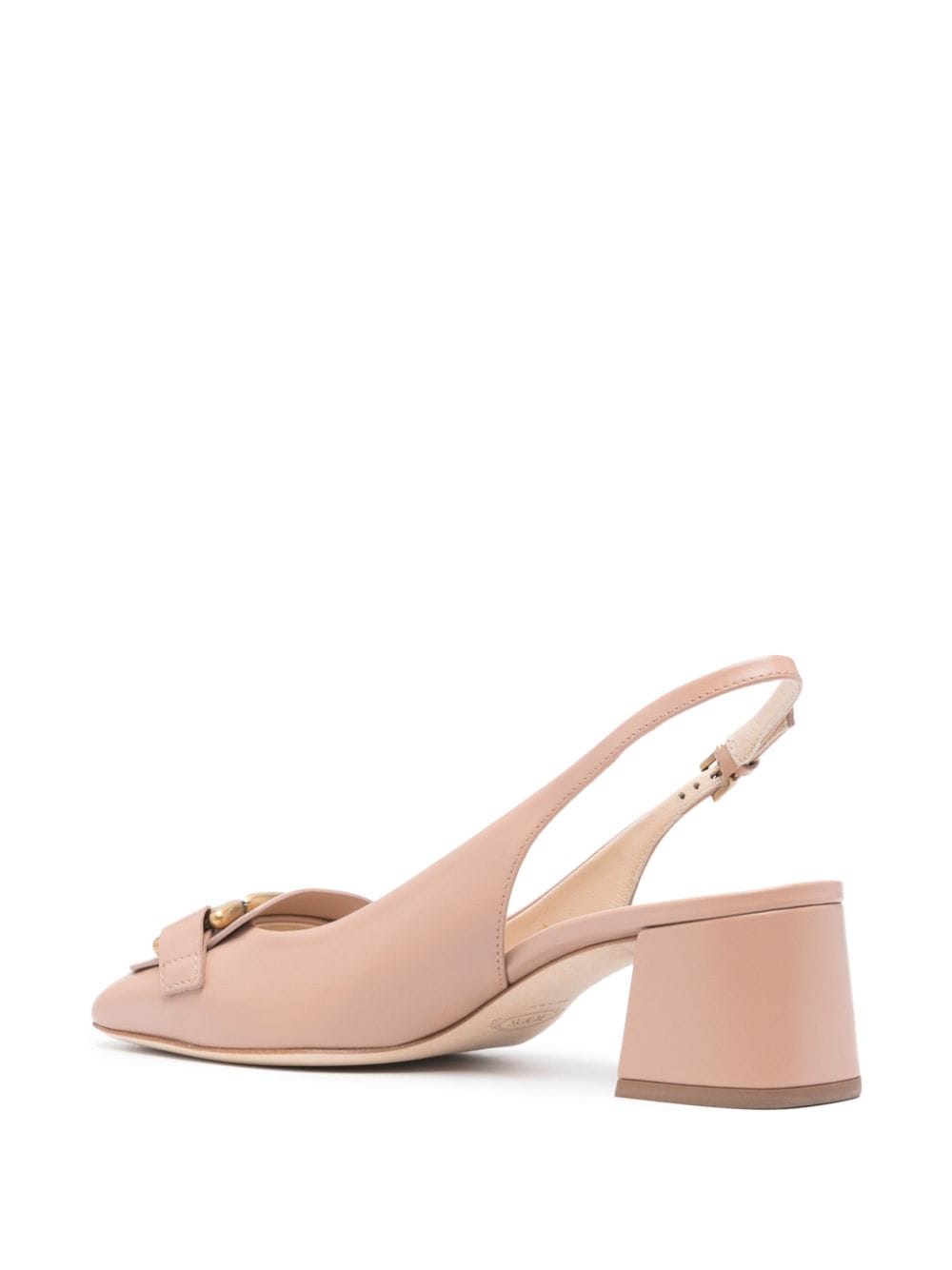 TOD'S Kate 50mm Mini Leather Slingback Pumps