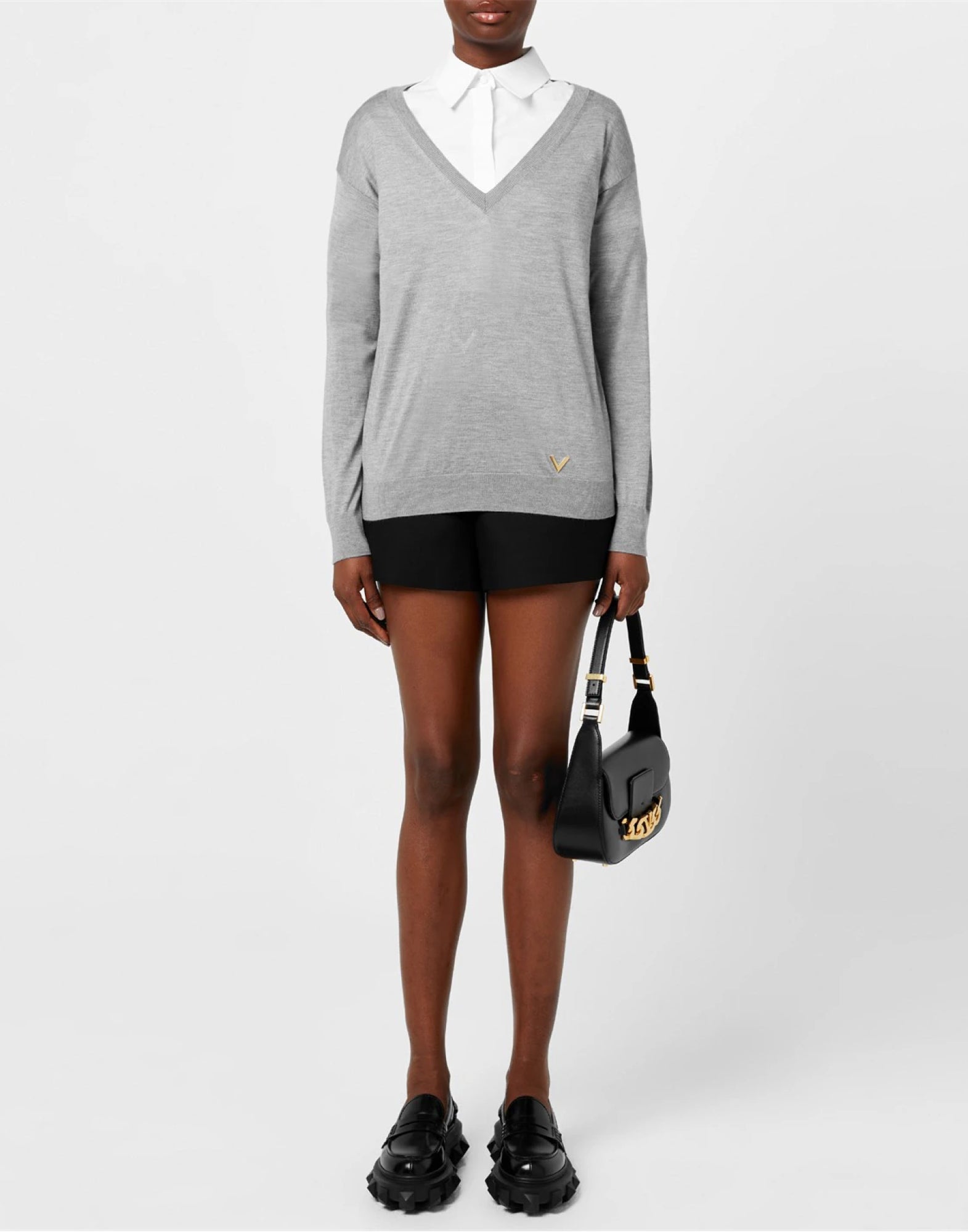 VALENTINO GARAVANI Trackstud Loafers for Women