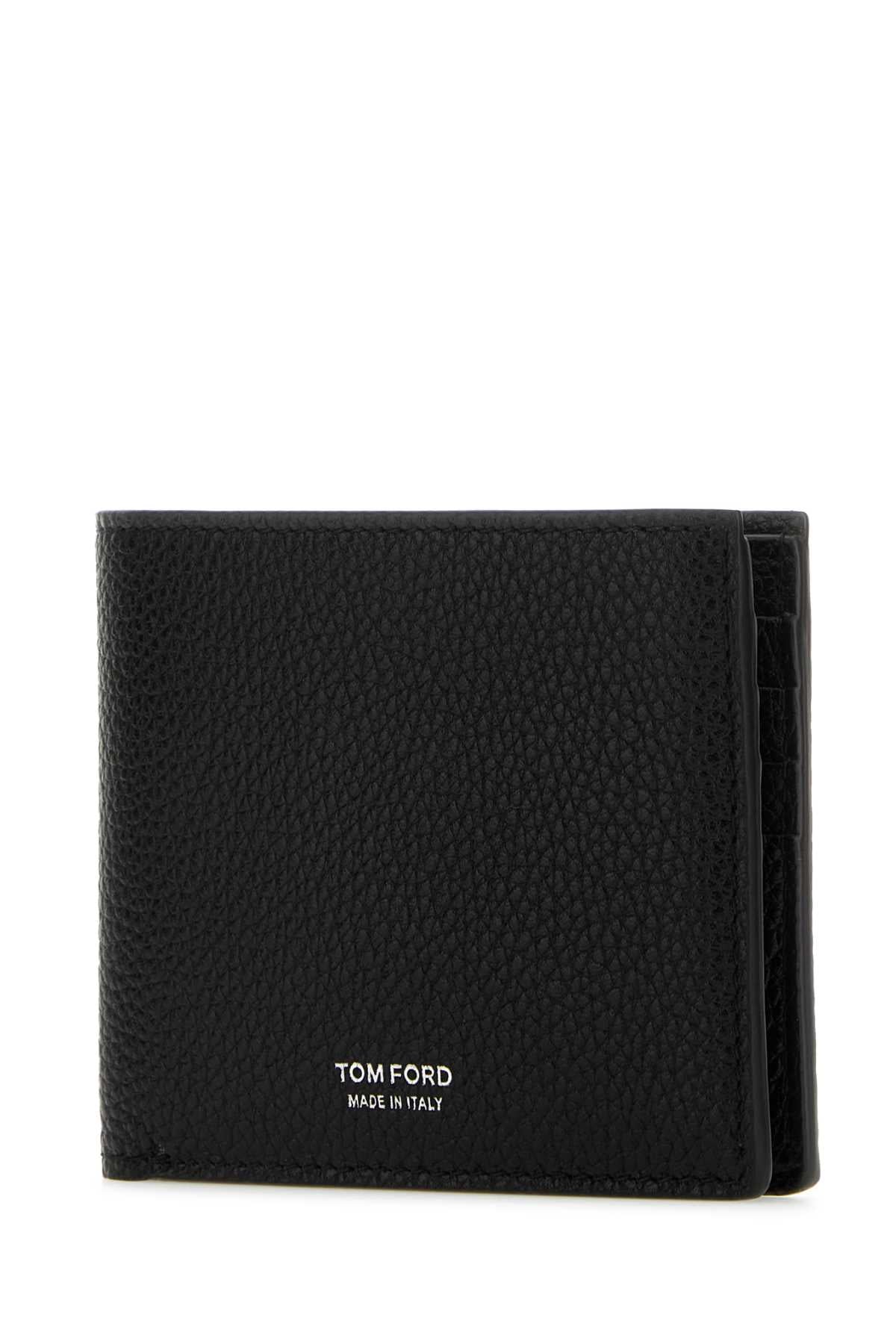 TOM FORD Mini Bifold Leather Wallet