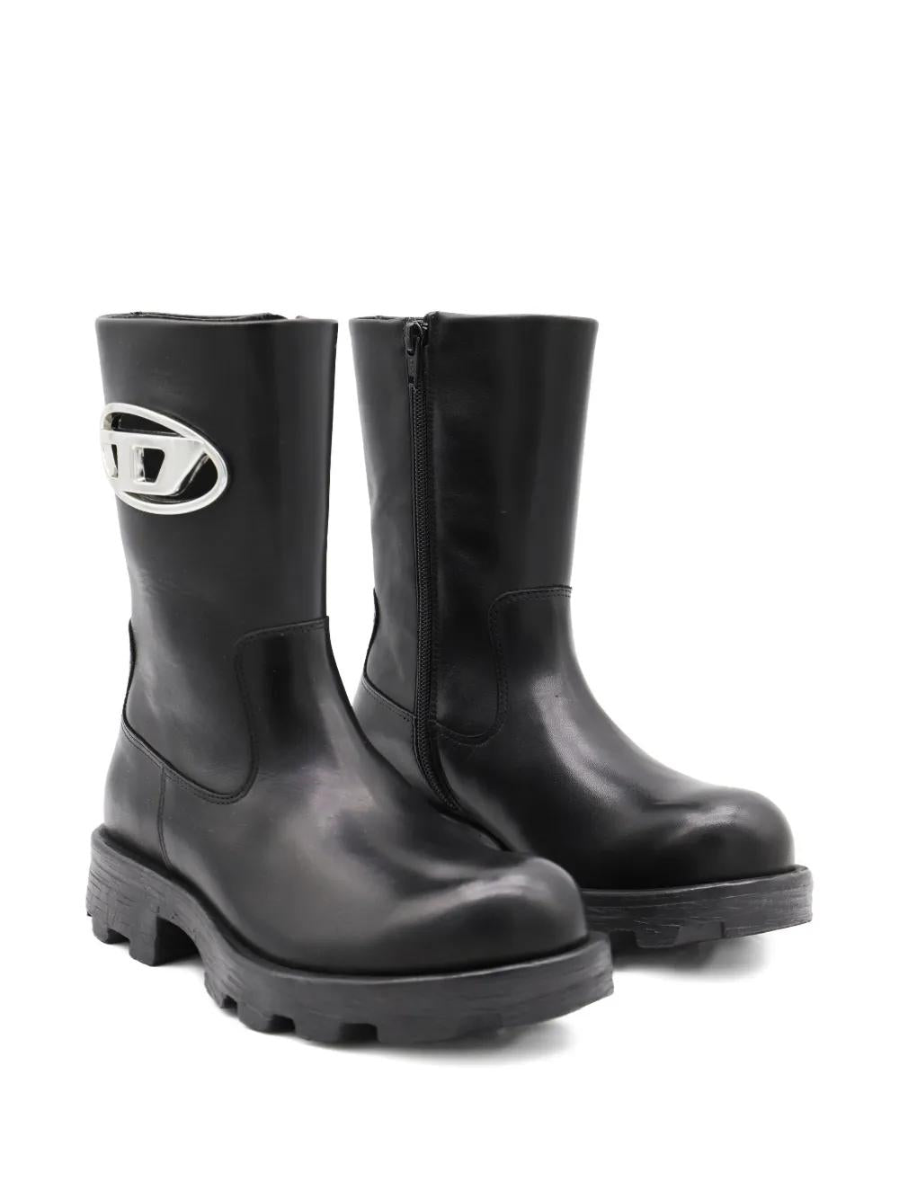 DIESEL D-Hammer Motorcycle Boots for Women