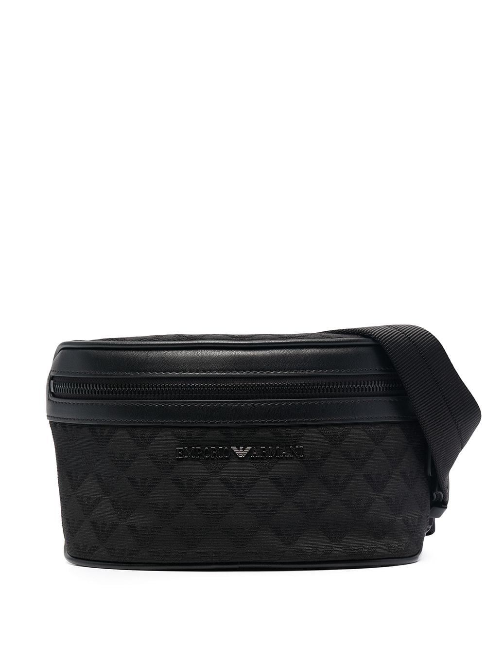 EMPORIO ARMANI Allover Logo Belt Handbag