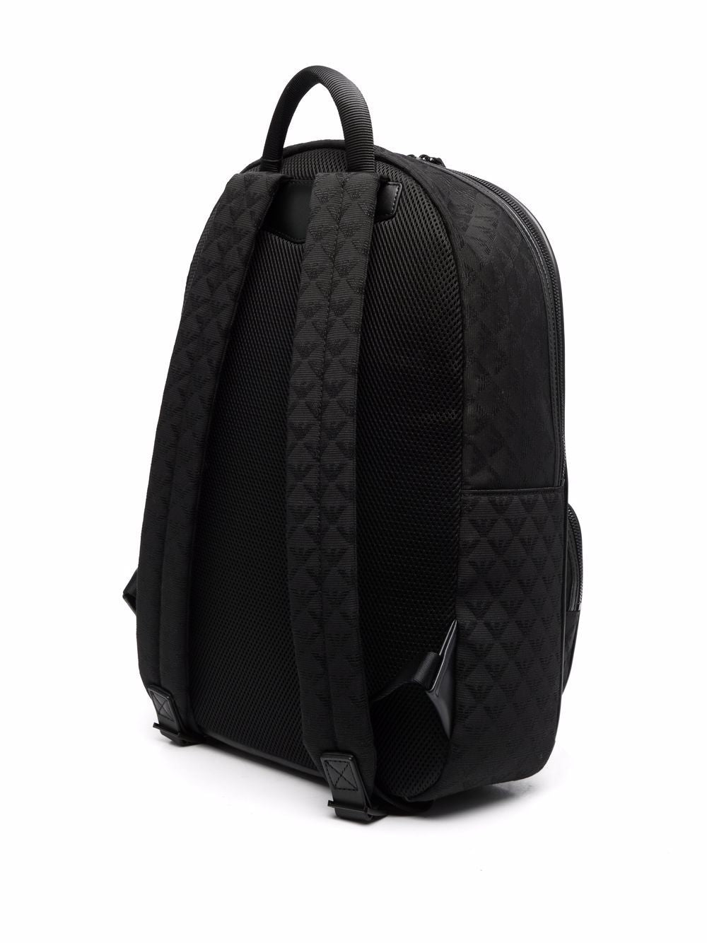 EMPORIO ARMANI Allover Logo Men's Mini Backpack