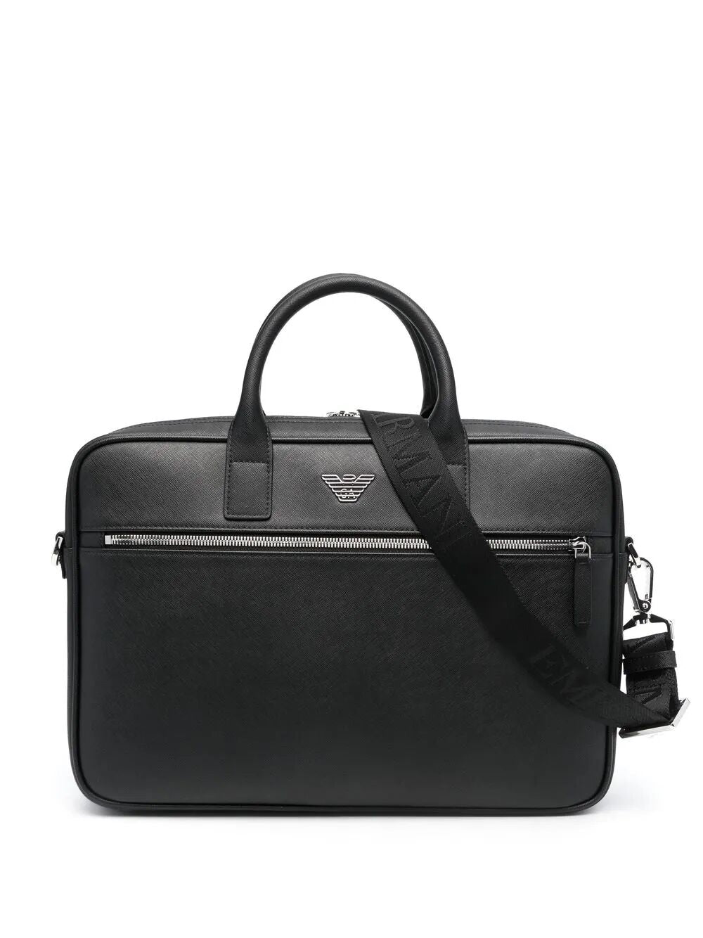 EMPORIO ARMANI Sleek Briefcase for Men - FW25