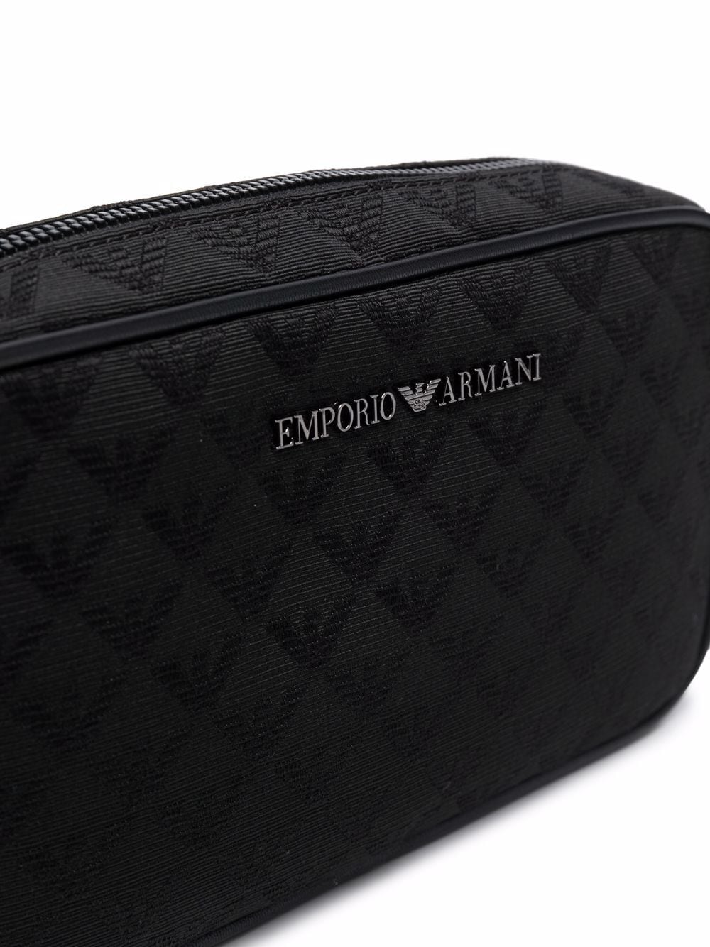 EMPORIO ARMANI Allover Logo Wash Mini Handbag