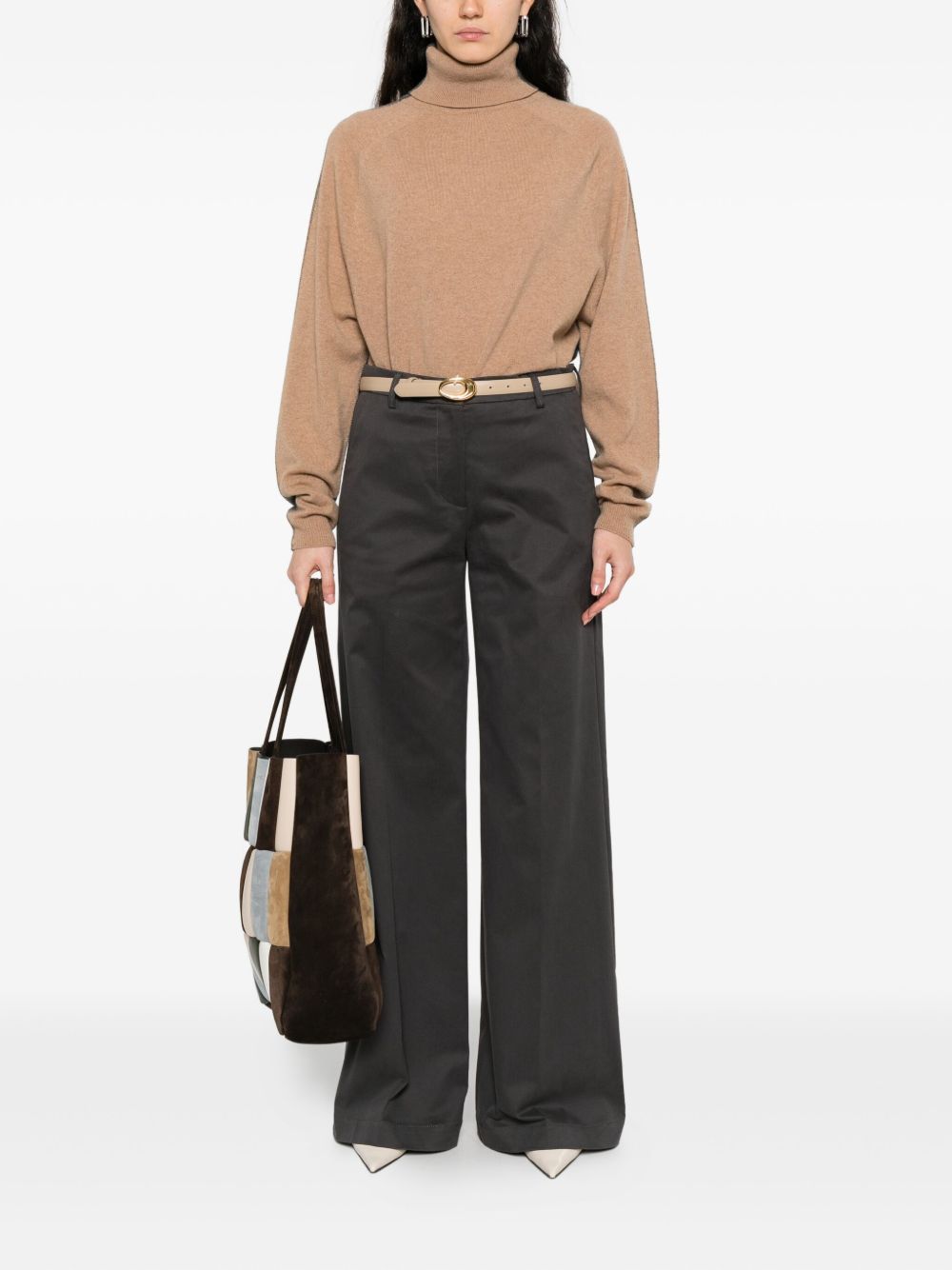 SEMICOUTURE Wool and Cashmere Jumper for Women - FW25