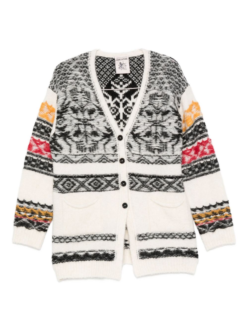 SEMICOUTURE Wool Blend Cardigan for Women