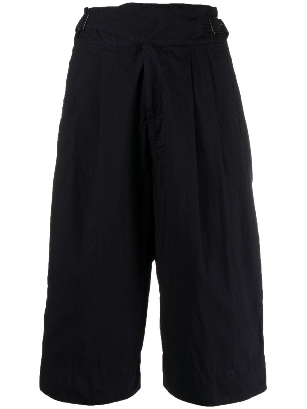Y'S Typewriter Print DYE Gurkha Halp Pants - Women's