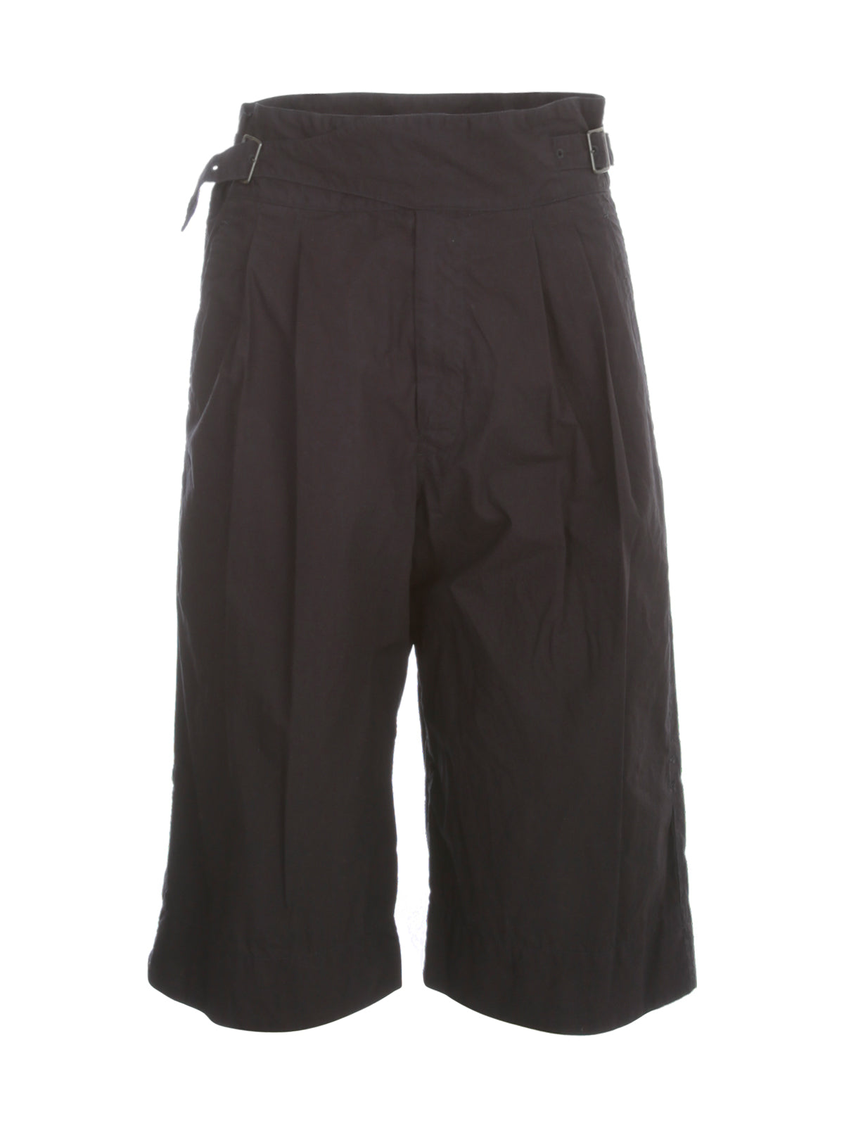 Y'S Typewriter Print DYE Gurkha Halp Pants - Women's