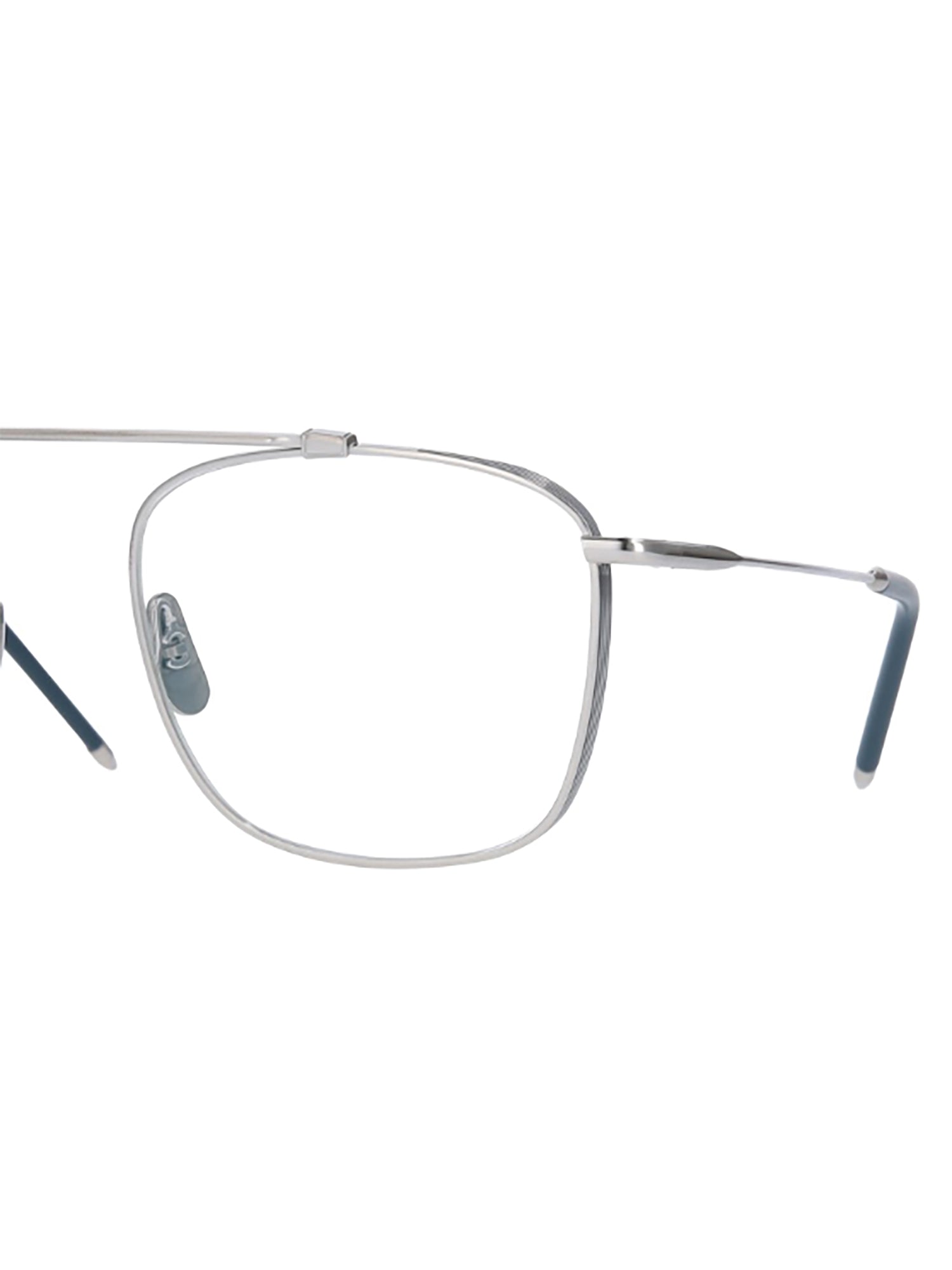 YELLOWS PLUS Sleek Metallic Optical Frames for Men - 140mm Temple Size