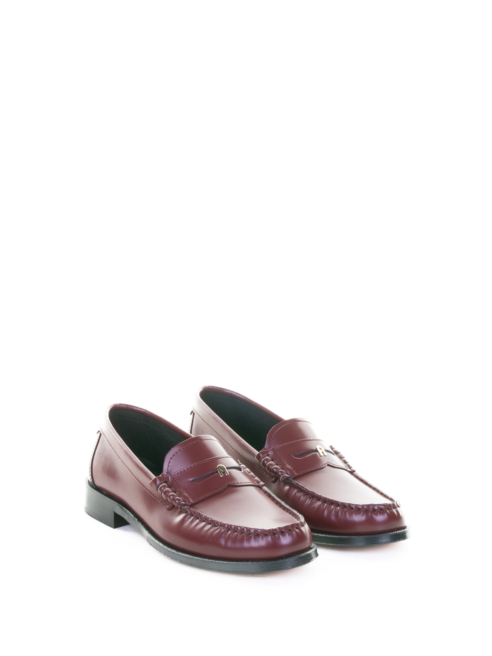 FURLA Ribes Leather Moccasin for Women