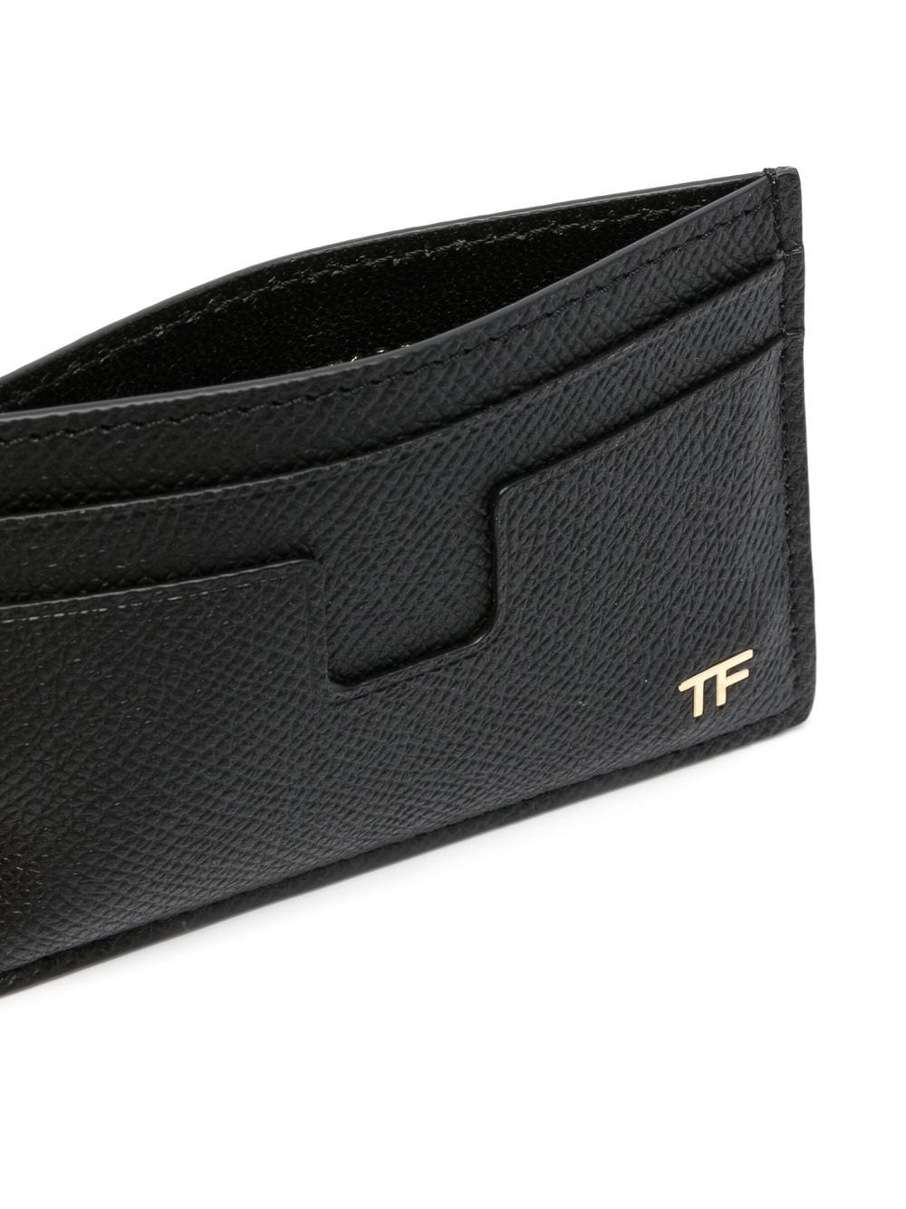 TOM FORD Pebbled Leather Cardholder - Mini Accessory for Everyday Elegance