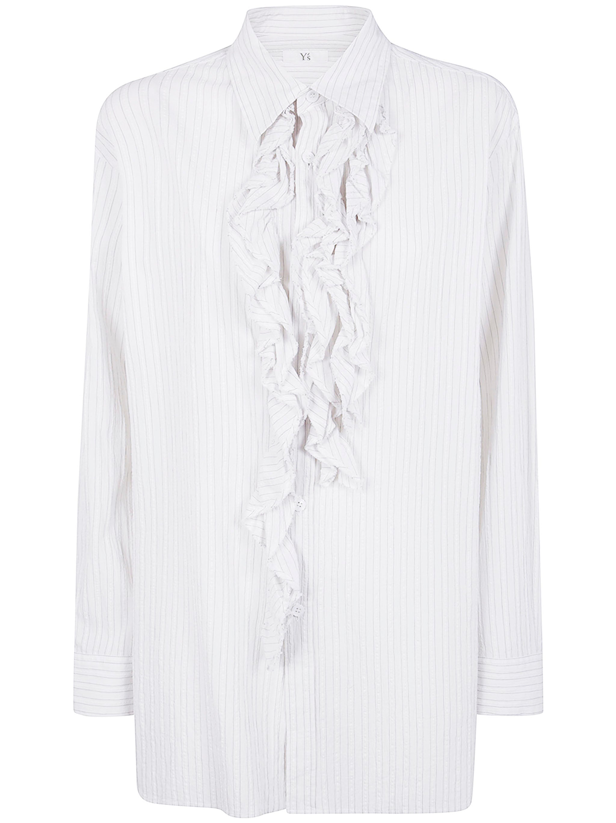 Y'S Untrimmed Frill Women's Shirt