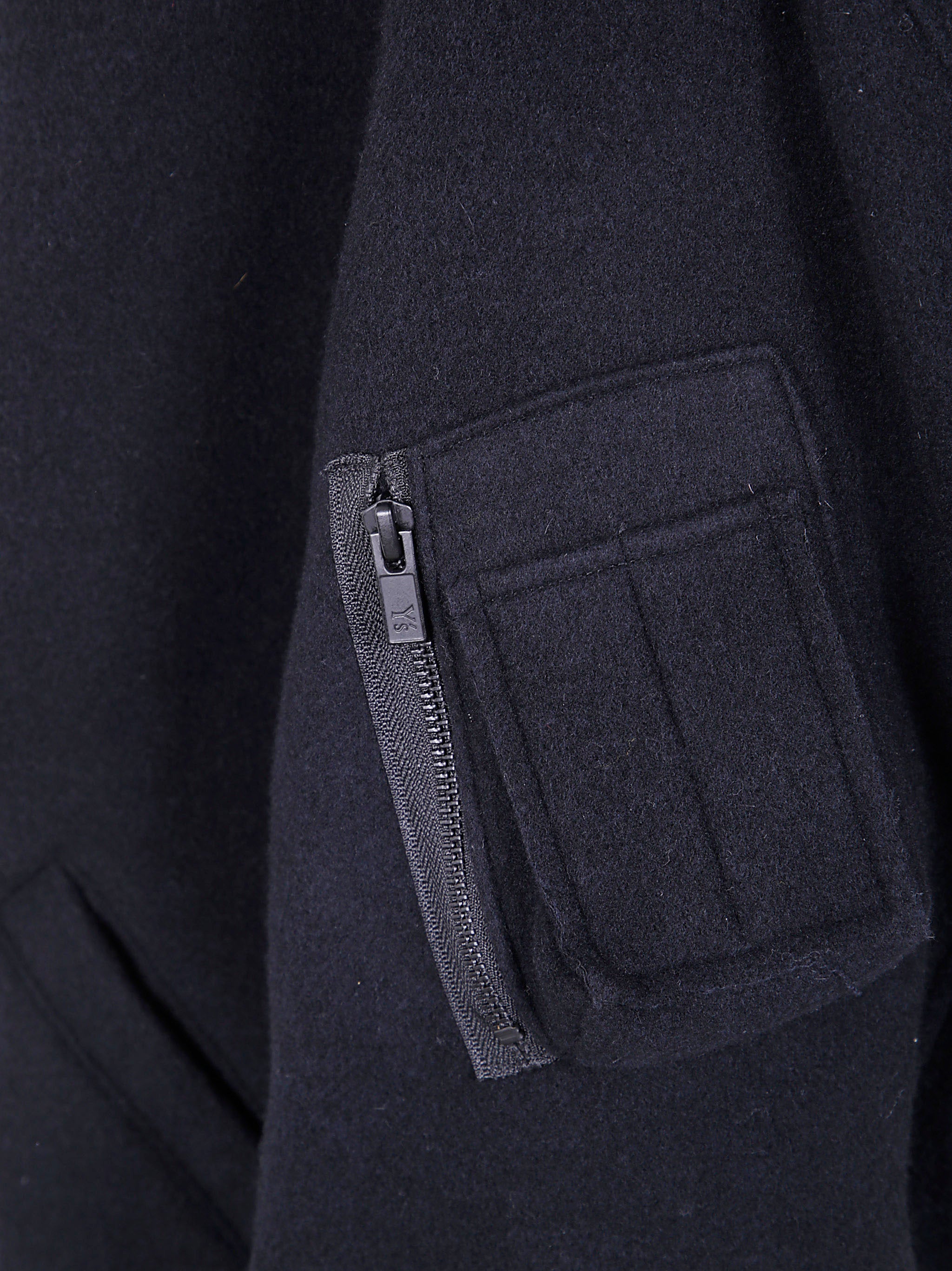 Y'S Double Face Wool Blend Outerwear for Women