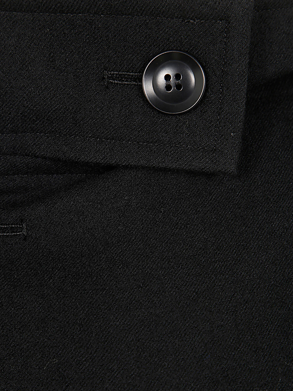 Y'S Long Wool Hoodie Jacket for Women