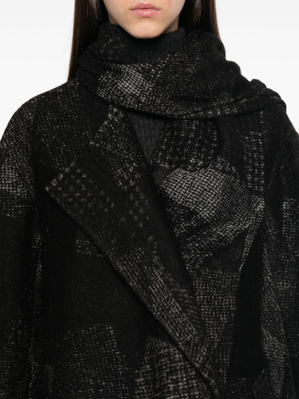 Y'S Women's Mini Scarf Jacket