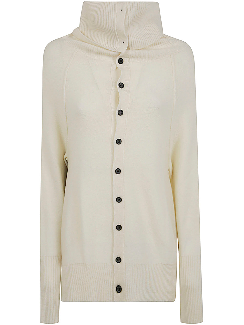 Y'S Women's Side Drape Cardigan