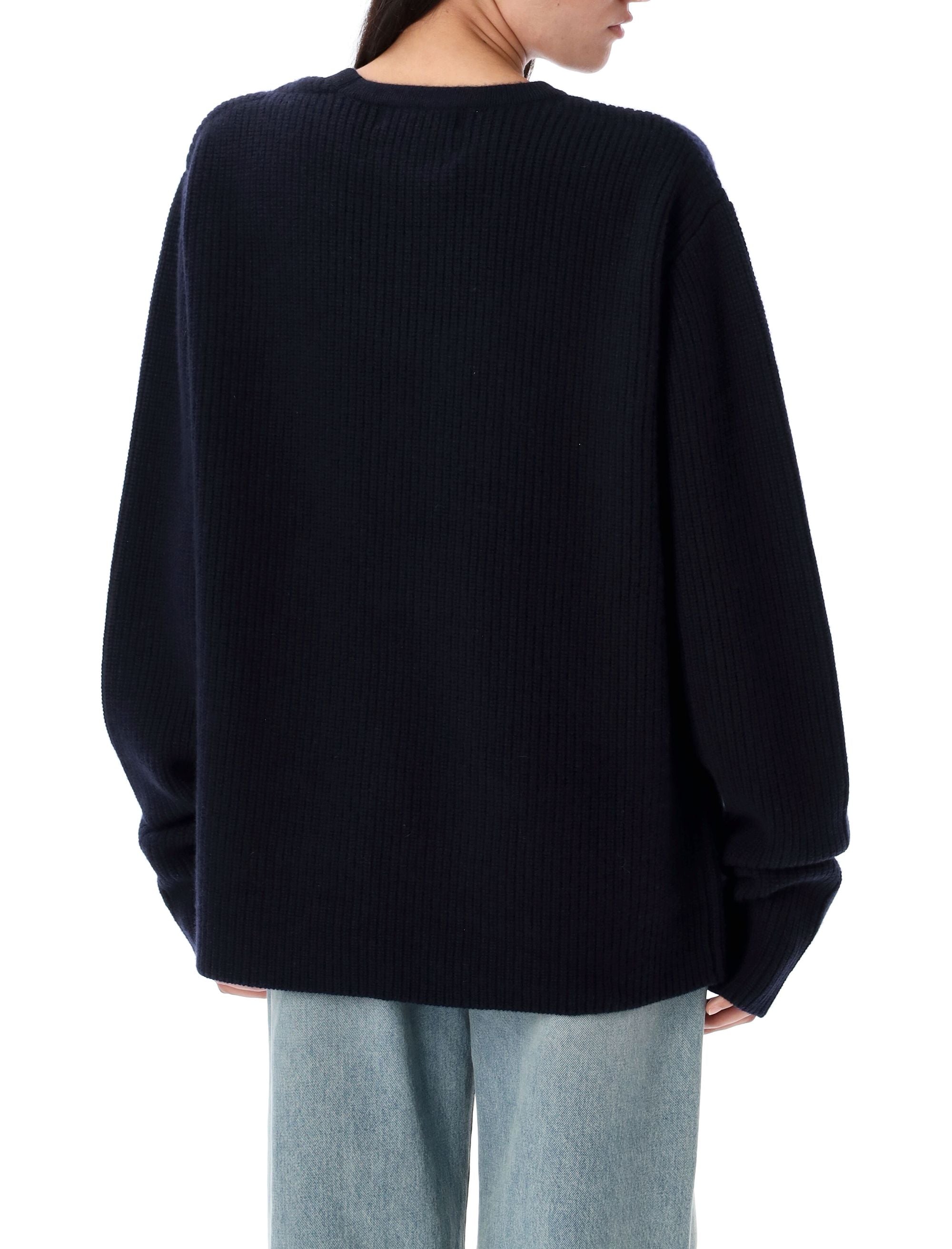 EXTREME CASHMERE Ribbed Cashmere Sweater N°356 for Men - Size OS