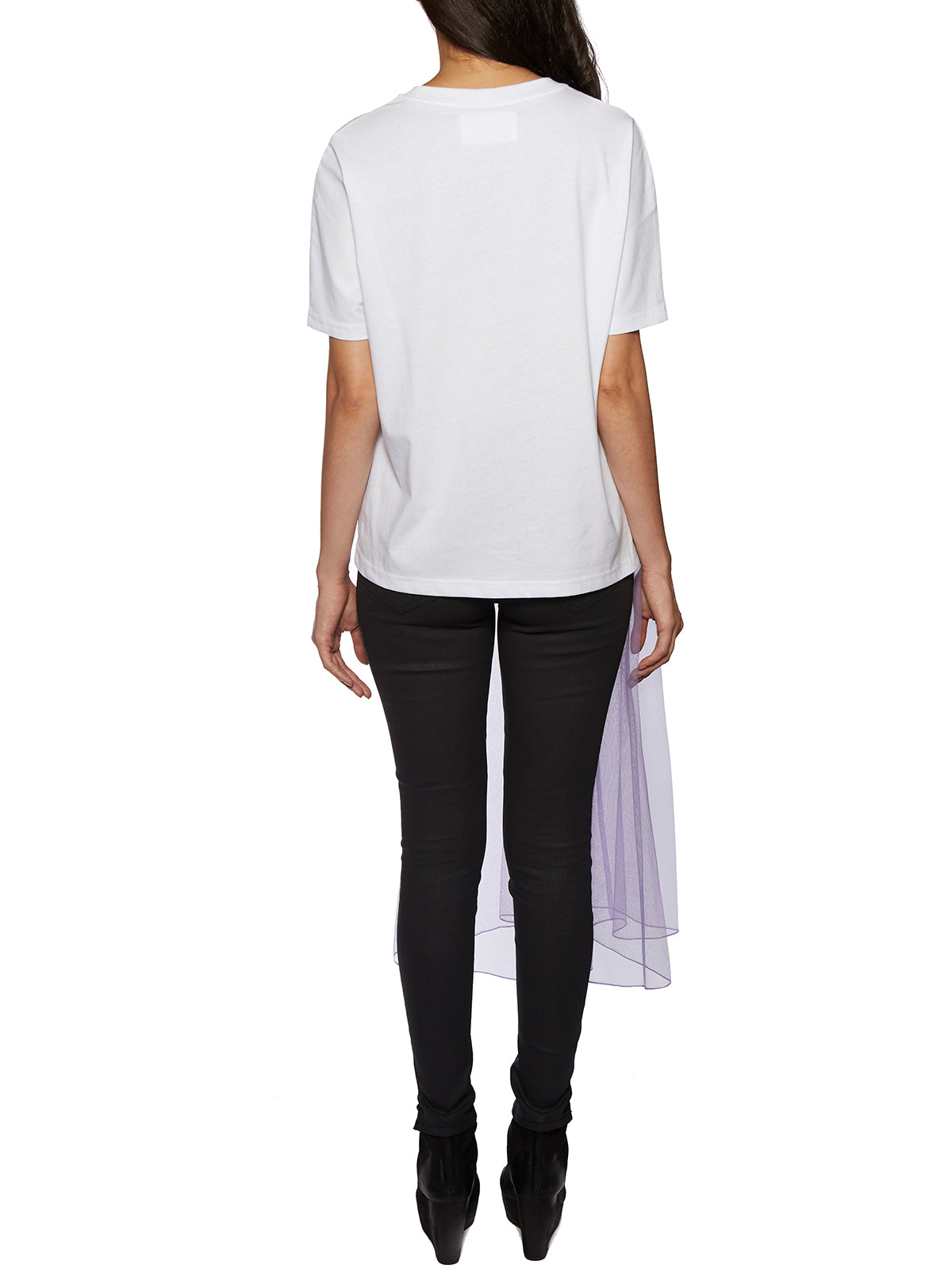 QUETSCHE Cotton Tulle T-Shirt Dress - Size 36