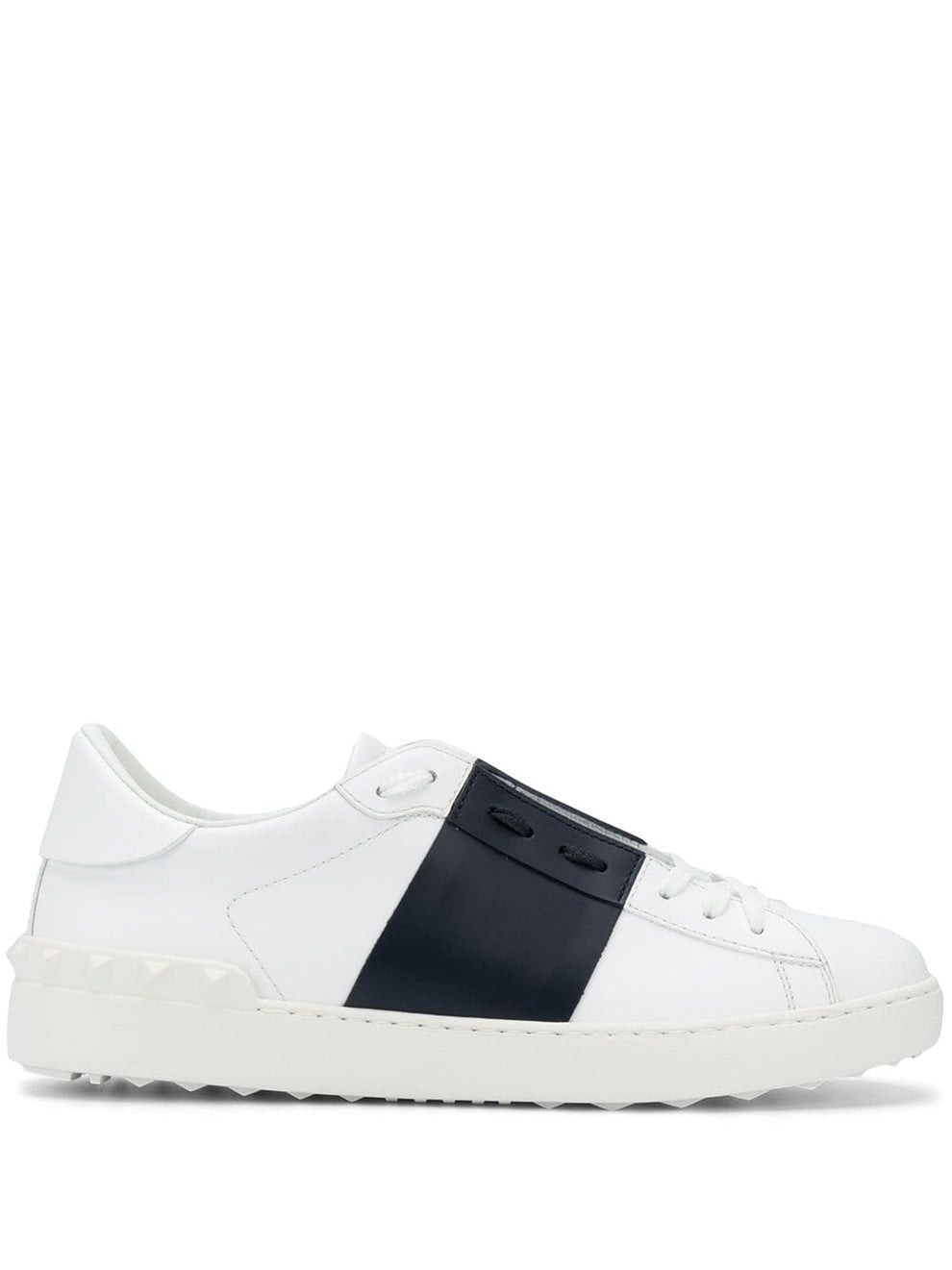 VALENTINO GARAVANI Open Leather Low-Top Sneaker for Men