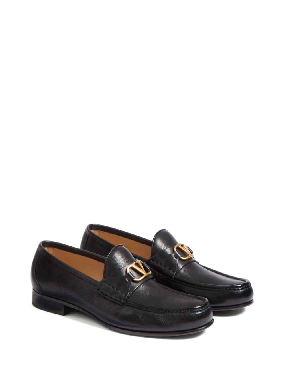 VALENTINO GARAVANI VLogo Signature Leather Loafers for Men