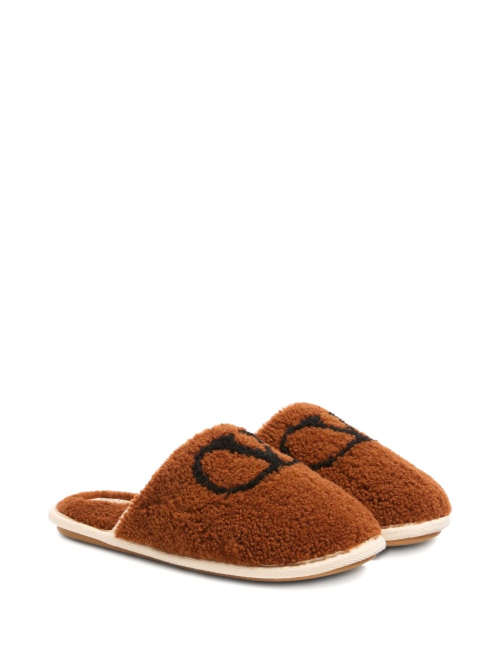 VALENTINO GARAVANI Men's Slip-On Sandals with VLogo Signature Detail