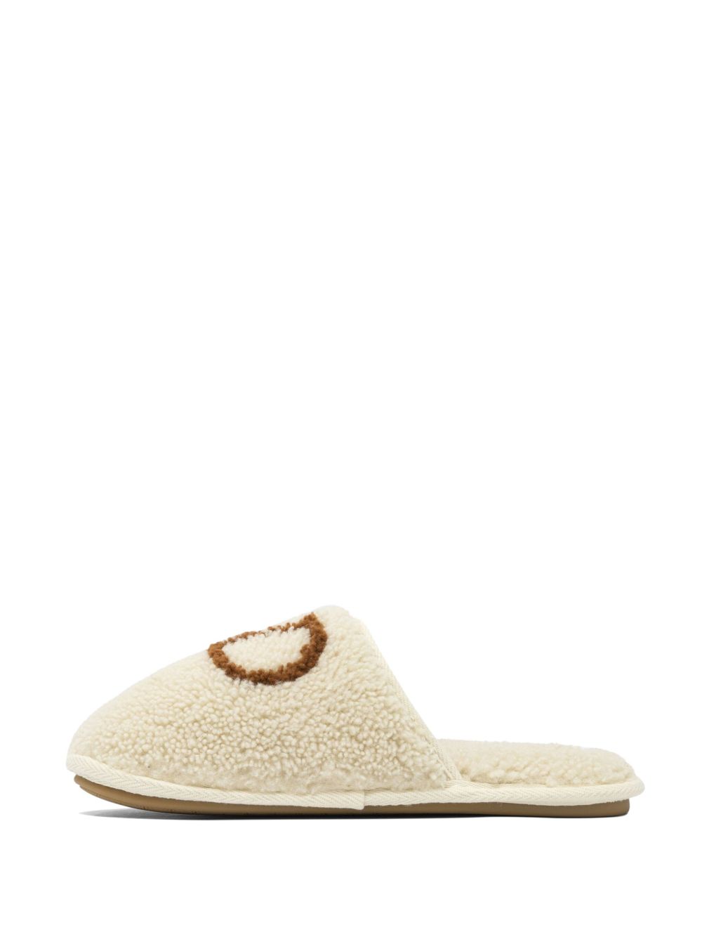 VALENTINO GARAVANI Men's Slip-On Sandal with Embroidered Logo