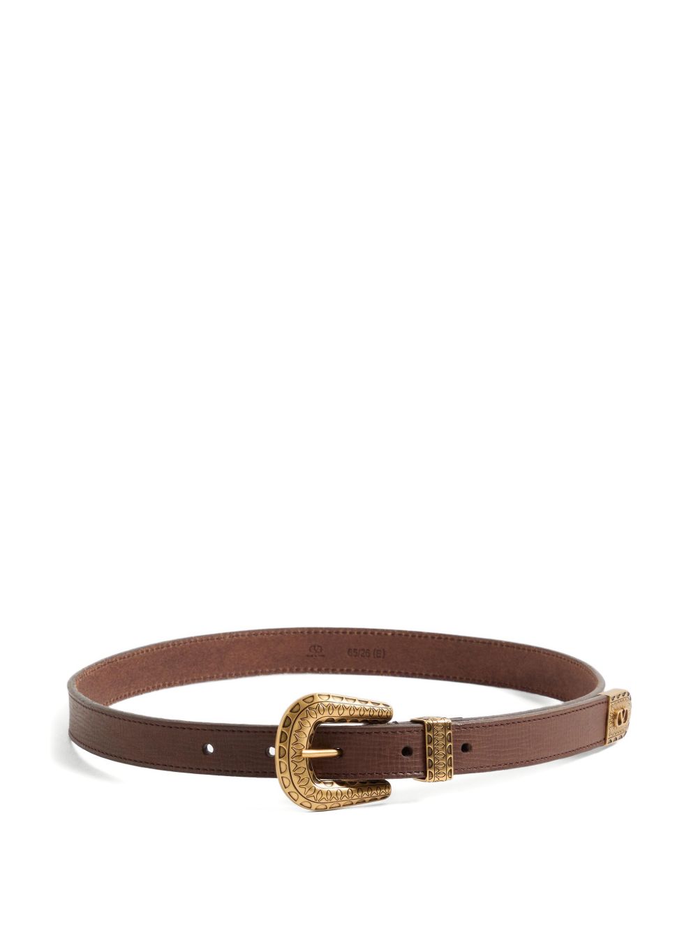 VALENTINO GARAVANI Signature Leather Belt for Men