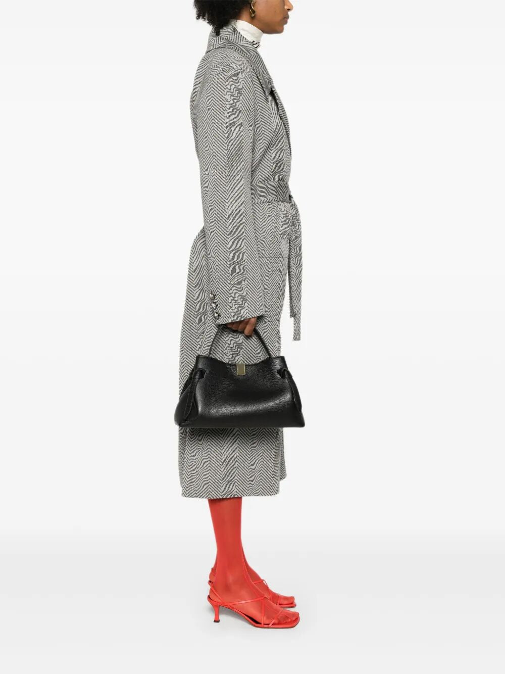 YUZEFI Leather Gyoza Tote Handbag